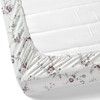 LINENWALAS 100% Cotton Percale King Size Fitted Sheet Only, Printed