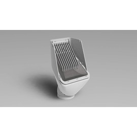 Rain Harvesting RHUL100 Leaf Eater Ultra Rain Head, 3" & 4" Round Dual-fit