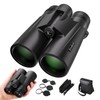 12x42 HD Binoculars for Adults, Super Bright High Power Binoculars