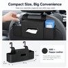 Car Back Seat Organizer for Travel – 4-in-1 ABS Storage
