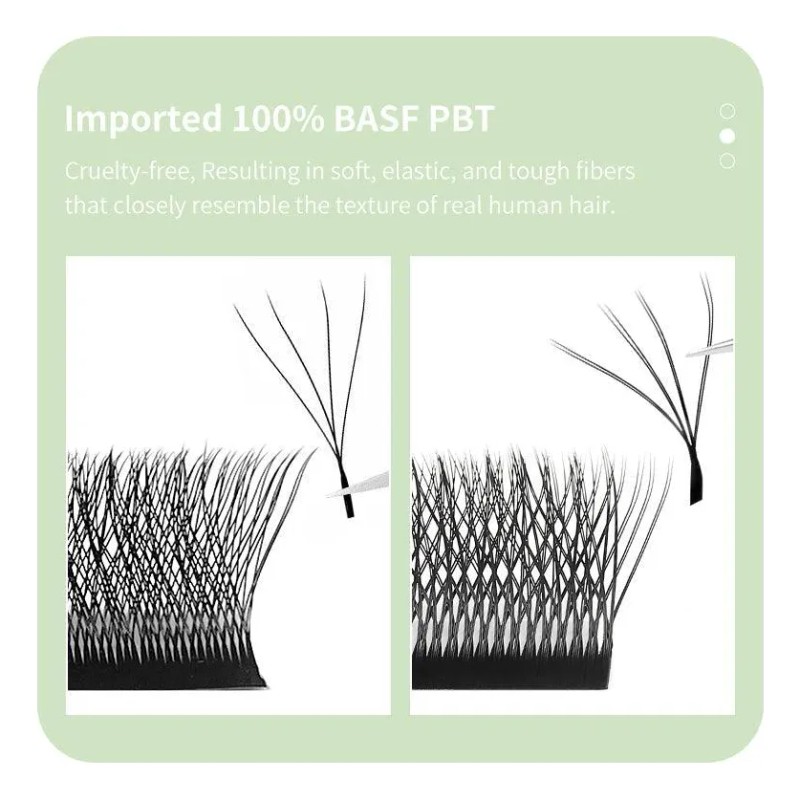 Diyday 4 D W Shaped- Extensiones De Pestañas