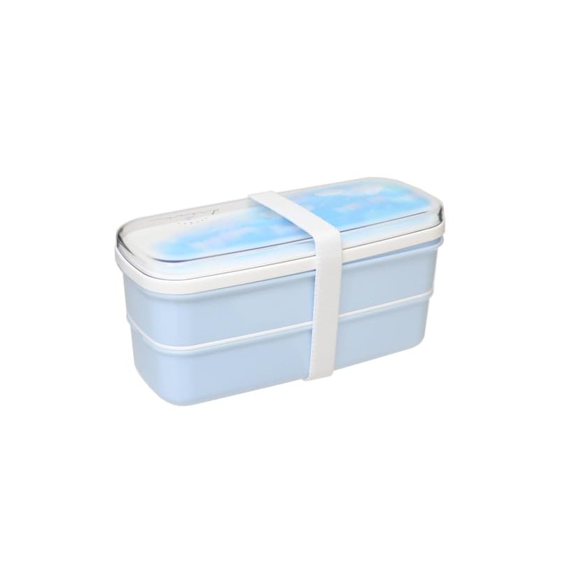 Kamio Japan 224198 Slim 2-Tier Lunch Box SECRET DREAM
