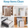 100 PCS 13"×15" Large Zip Seal Lock Bags 2 Gallon