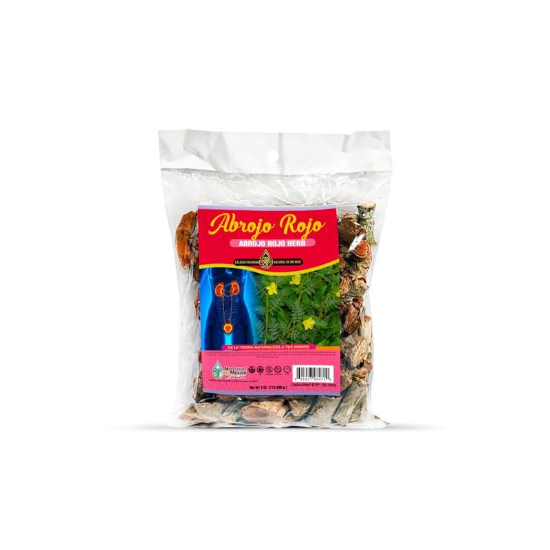 Natural de Mexico Abrojo Rojo Te Tea 4 Oz