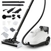 COSTWAY Multi-Purpose Steam Cleaner, Portable Steamer with Trigger Lock, Wheels