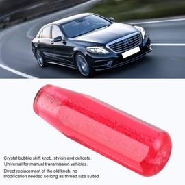 Pomo De De Coche Acrílico Rojo De 15 Cm / 5, Pulgadas Elegante Pomo De Para Palanca De Cambios Accesorio Para Vehículos De Transmisión Manual