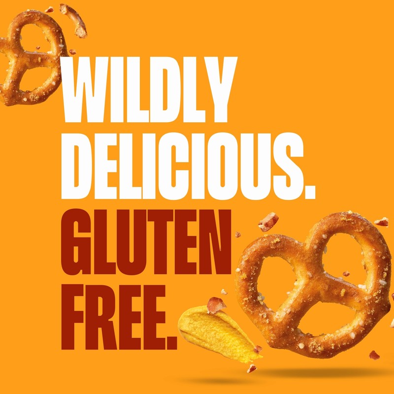 Glutino Gluten Free Honey Mustard Pretzel Twists, Gluten Free Snacks,