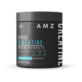 Amz Creatina Monohidratada Pura 500 Gr 100 Serv Sabor Sin sabor