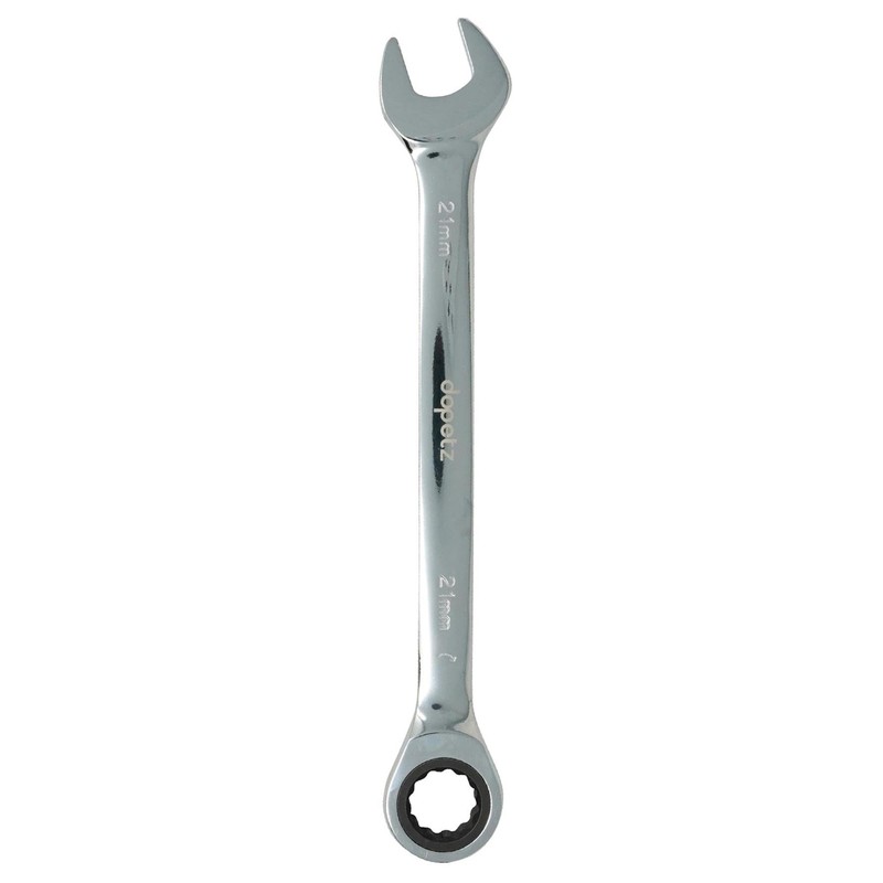 Dapetz ® Fixed Head Ratchet Spanner Ratcheting Combination Wrench Chrome