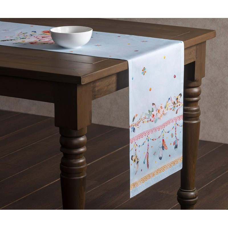 Maison d' Hermine Tablerunner 100% Cotton Decorative Easter Tablerunners Washable