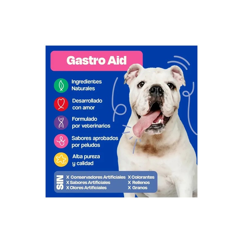 Dogelthy Gastro Aid Probioticos Para Perros 135g Sabor Cerdo