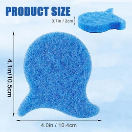 UYVPAER 6 Pieces Cat Hair Remover Washing Machine, Pet Hair Remover Washing Machine, Lint Balls Washing Machine, Anti Lint Ball for Washing Machine for Removing Pet Hair, Lint and Lint (Dark