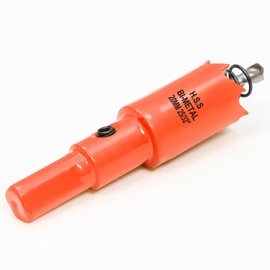 Hole Saw 20mm, Hole Saw with Drill Bit for Wood, Orange Bi-Metal Hole Cutter Smooth Cutting for Soft Metal, Drywall and Plastic