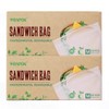 WRAPOK 100% Compostable Recycled Sandwich Bags Biodegradable Small Storage Freezer