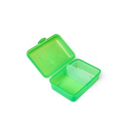 ergobag Lunch Box with Motif and Divider BPA-Free Dishwasher Safe Robust Child Friendly Corner Ball Green, Corner Ball - Green, Classic