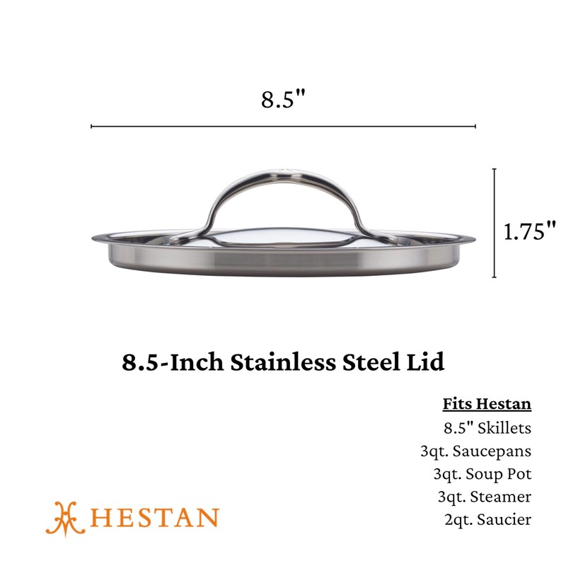 Hestan Provisions – 8.5" Stainless Steel Lid