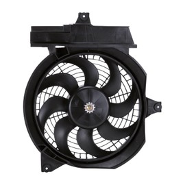 TYC 610610 Hyundai Santa FE Replacement Condenser Cooling Fan Assembly