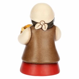 THUN, Venditrice di Spezie in Ceramica di Alta Qualità, Collezione Presepe Classico, Statuine per Presepe di Natale da Collezione, 4,9 x 4,6 x 7,9 cm