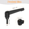 uxcell 4Pcs M5 x 16mm Adjustable Knobs Handle Male Thread
