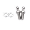 X AUTOHAUX 2 Set 10mm M8x20mm Car Gas Strut Ball