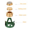 Lixada Copper Alloy Portable Mini Ultra-light Spirit Burner Alcohol Stove