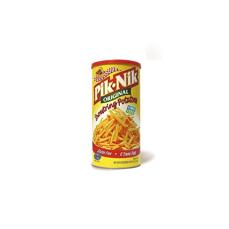 Pik-Nik Original Shoestring Potatoes 9 oz. ( Pack of 2