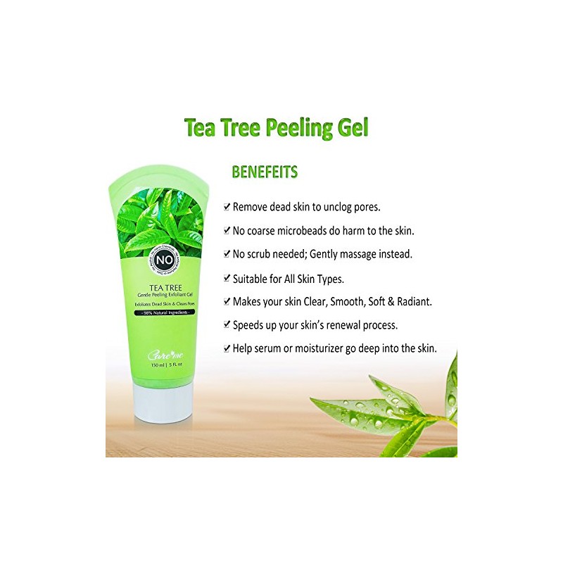Exfoliating Peel Gel with with Tea Tree & Glycolic Acid