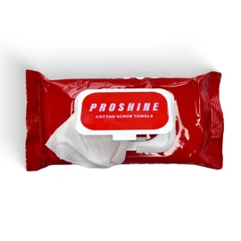 Proshine By CDM Cotton Scrub Towels