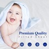 ECOBIZ 100% Cotton Mattress Protector Single Bed Washable, Soft Absorbent,