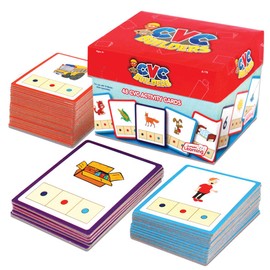 Junior Learning CVC Word Builders Activity Cards
