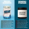 Smash Creatina Gomitas 30 Servicios Sabor Strawberry Splash