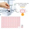 Cadbibe 5ml Glass Vials with Screw Caps and Plastic Stoppers,