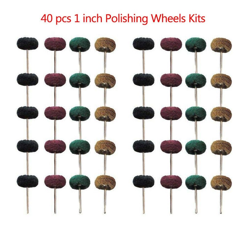 Sanding Disc, Vogueing Tool 40 Pieces Polishing Disc Set for