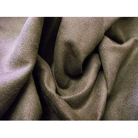 Faux Suede 150g Dark Brown Sample 10x10cm