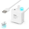 NPET Cat Water Fountain Replacement Pump with Light Compatible with