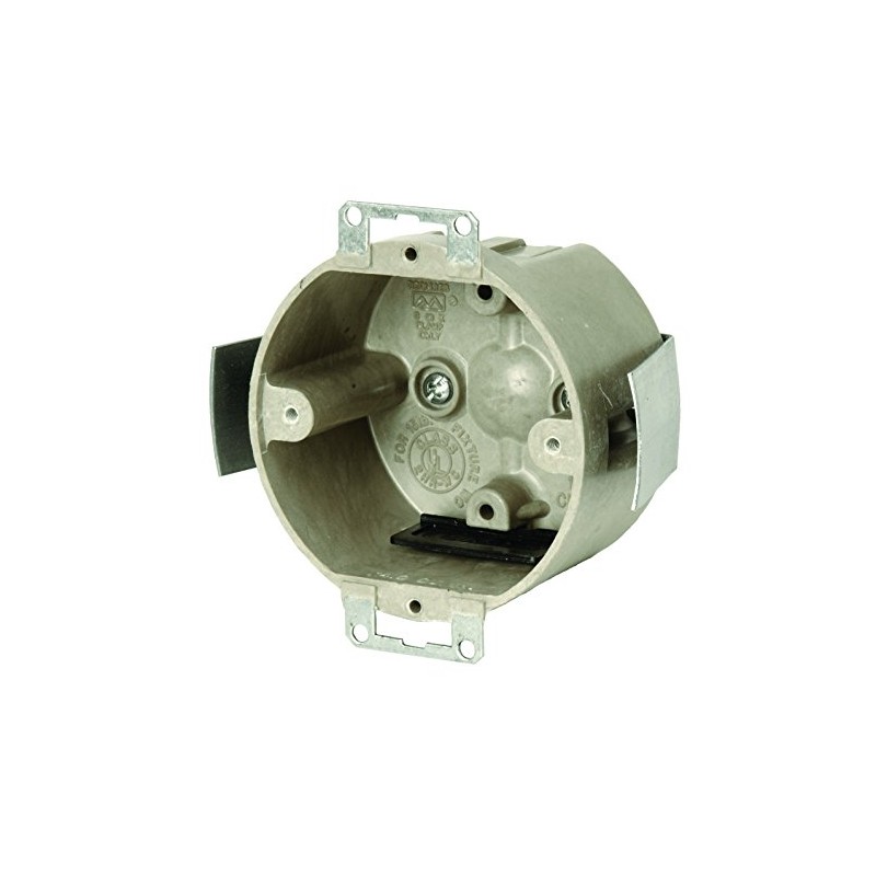Allied Moulded 9338-ESK Fiberglassbox 4" Round Old Work Outlet BoxF