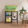 CADUKE Aquarium Stand 20 Gallon, Metal Fish Tank Stand, Aquarium