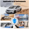 GEATaaT 4Pcs Weatherstrip Window Moulding Trim Seal Belt Compatible with