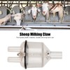 30ml Goat Milking Claw Collector Transparent Sheep Milking Machine Accessory