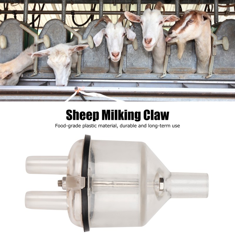 30ml Goat Milking Claw Collector Transparent Sheep Milking Machine Accessory