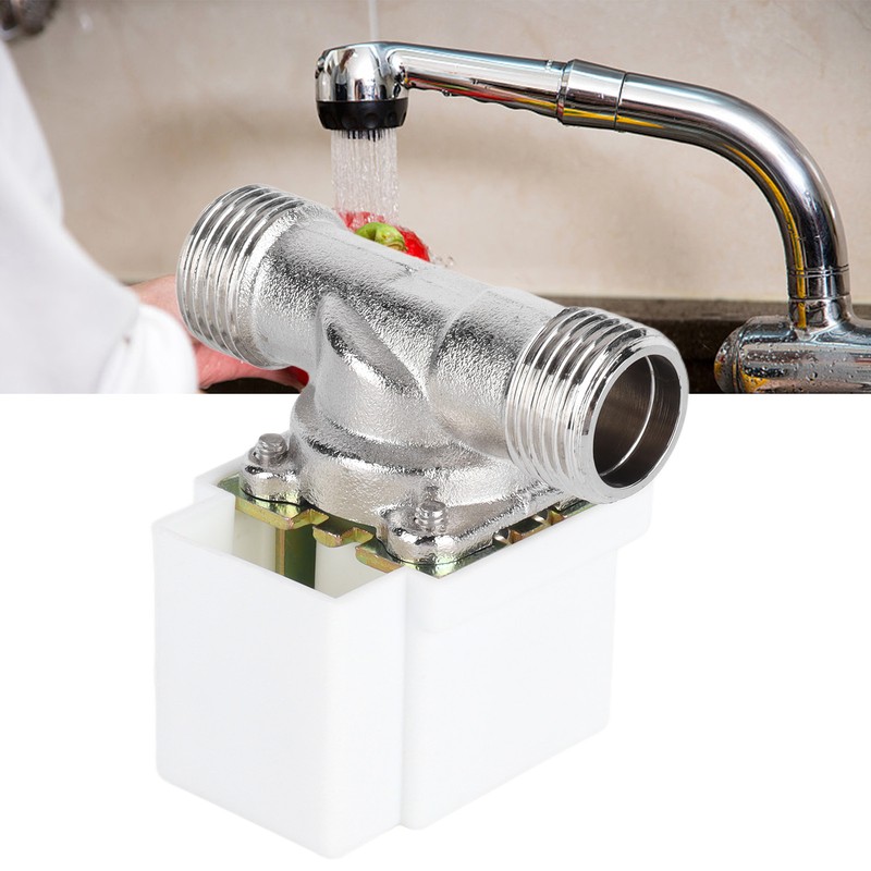 Electric Solenoid Valve One Way Normally Closed 1/2in External Thread