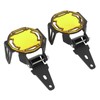 Motocycle Fog Light Guard Protective Cover LED Lamp Protector Fit