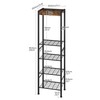 CHOEZON 5-Tier Pot Rack, Floorstanding Pots and Pans Organizer, Kitchen