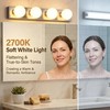 mfxmf G25 LED Globe Light Bulbs, Bathroom Vanity Light Bulbs