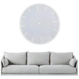 Molde De Vela 3d De Silicona Molde De Resina De Reloj Molde