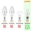 Sunlite 81083 LED Colored Filament A19 Light Bulb, 4.5 Watts,