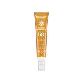 Yves Rocher Protector Solar Facial FPS 50 Contra rayos UVA/UVB - 40 ml - Atenuador de arrugas.