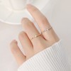 Meissa Tiny Heart Ring Stacking Dainty Cute Ring Sterling Silver