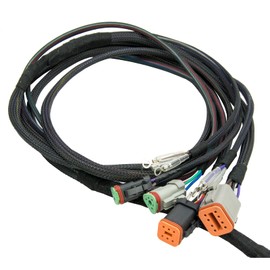 Main Wiring Harness Kit, 15FT Main Modular Ignition Wiring Harness Cable 176340 Fit for Evinrude Johnson OMC Outboard Motor Remote Control Box (15FT)