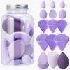 15 pcs Makeup Sponge Blender Sponges for Liquid, Cream, and